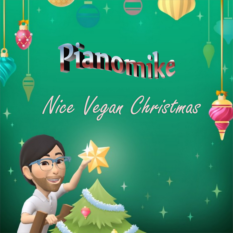 Pianomike album cover art Nice Vegan Christmas