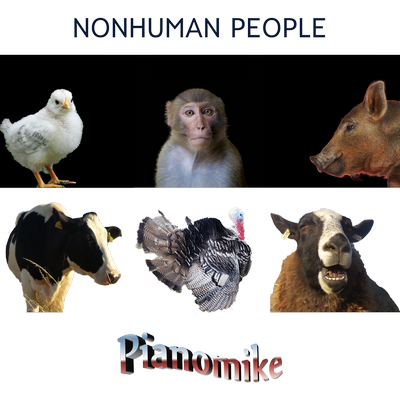Pianomike album cover art Nonhuman People